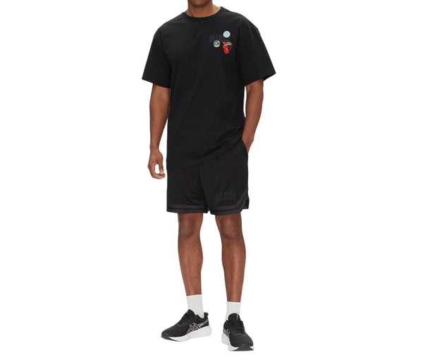 T-shirt Ellesse Stickero Μαύρο