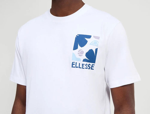 T-shirt Ellesse Impronta Λευκό