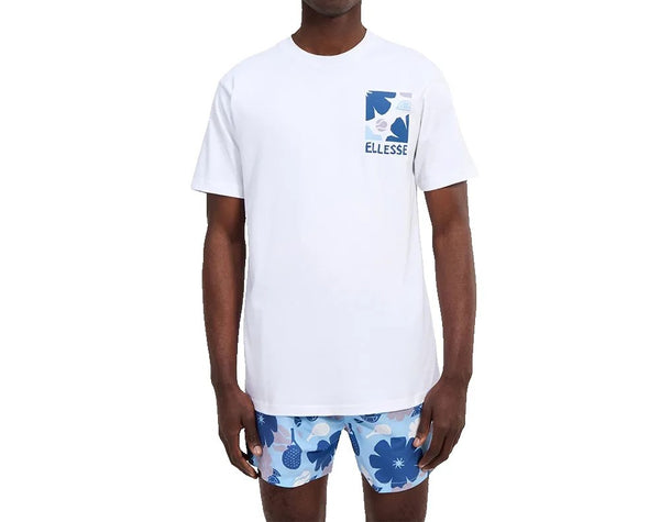 T-shirt Ellesse Impronta Λευκό