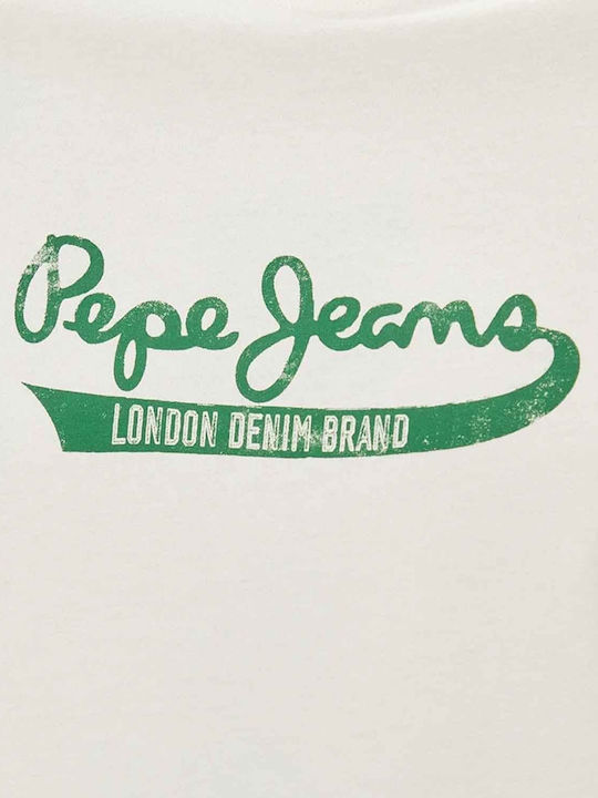 T-SHIRT PEPE JEANS CLAUDE ΛΕΥΚΟ