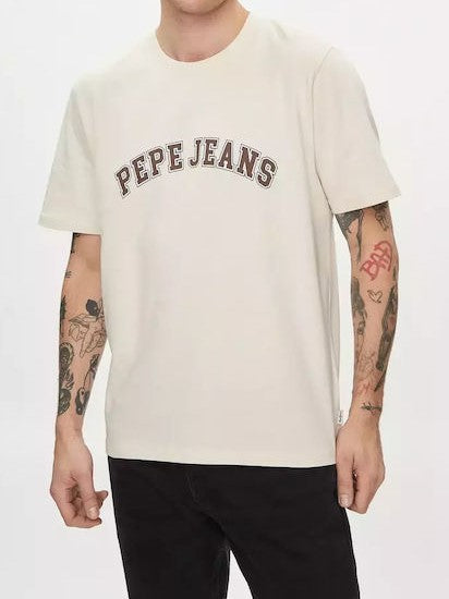 T-SHIRT PEPE JEANS CLEMENT ΜΠΕΖ