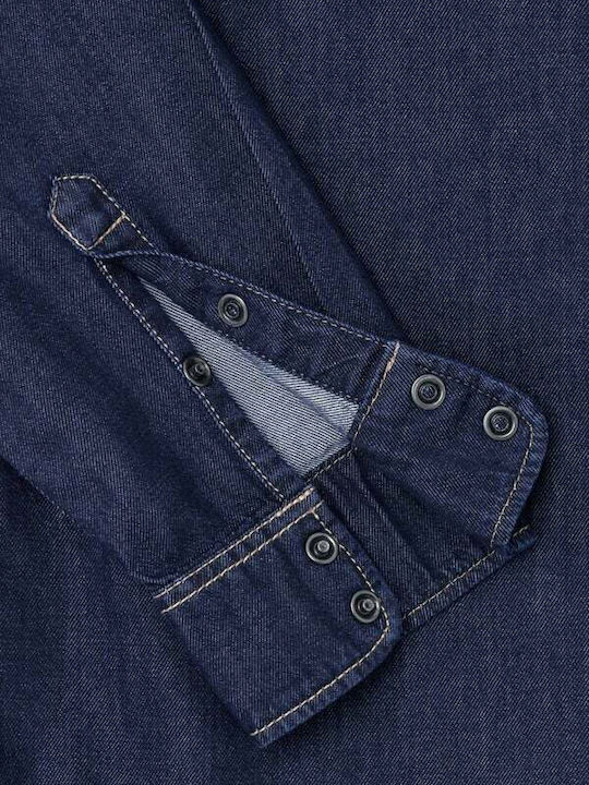 TZHN ΠΟΥΚΑΜΙΣΟ PEPE JEANS ΜΠΛΕ