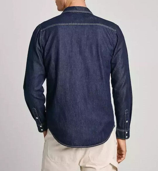 TZHN ΠΟΥΚΑΜΙΣΟ PEPE JEANS ΜΠΛΕ