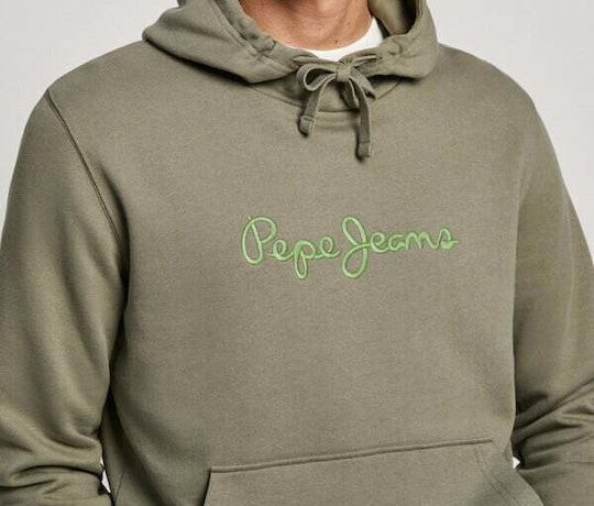 ΜΠΛΟΥΖΑ ΦΟΥΤΕΡ ΜΕ ΚΟΥΚΟΥΛΑ PEPE JEANS JOE HOODIE ΛΑΔΙ