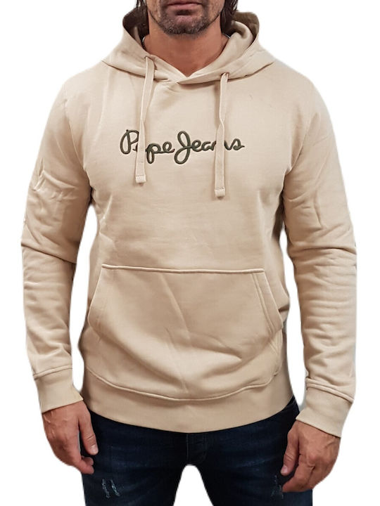 ΜΠΛΟΥΖΑ ΦΟΥΤΕΡ ΜΕ ΚΟΥΚΟΥΛΑ PEPE JEANS JOE HOODIE ΜΠΕΖ