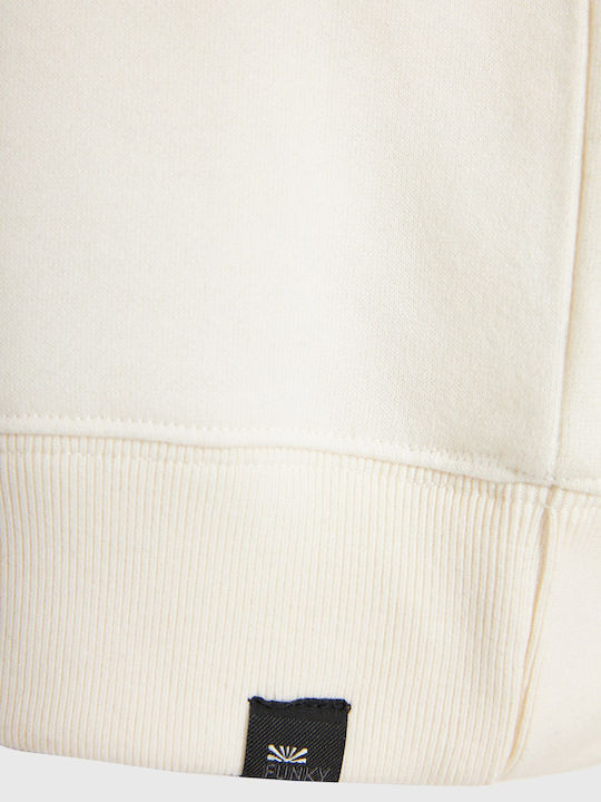 ΦΟΥΤΕΡ FUNKY BUDDHA ΜΕ ΤΥΠΩΜΕΝΟ LOGO OFF WHITE