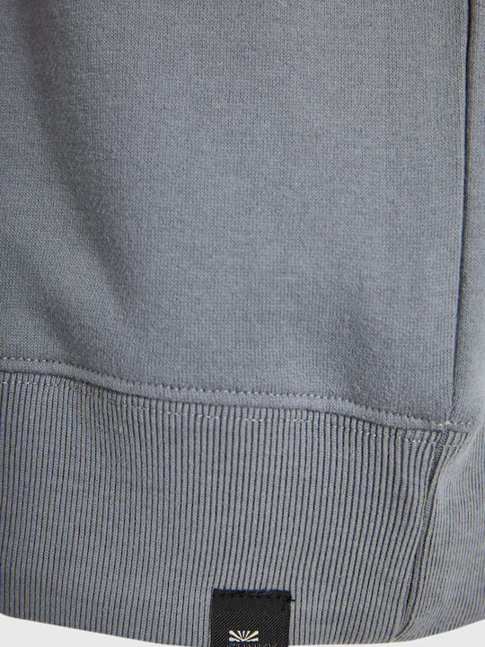 ΦΟΥΤΕΡ FUNKY BUDDHA ΜΕ ΤΥΠΩΜΕΝΟ LOGO STEEL GREY