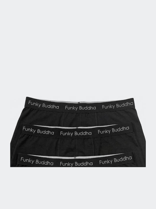 ΕΣΩΡΟΥΧΑ BOXER FUNKY BUDDHA ΜΑΥΡΑ (ΣΕΤ 3 ΤΕΜ)