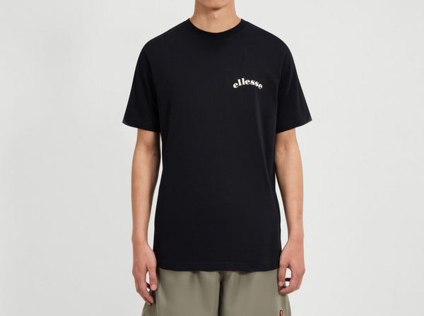 T-shirt Ellesse Courtside Club Μαυρο