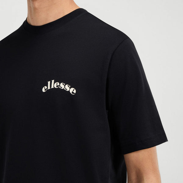 T-shirt Ellesse Courtside Club Μαυρο