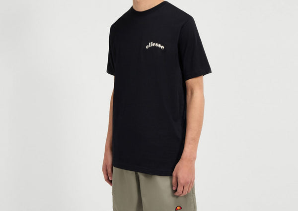 T-shirt Ellesse Courtside Club Μαυρο