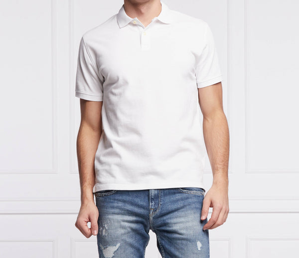 ΜΠΛΟΥΖΑ POLO VINCENT PEPE JEANS ΛΕΥΚΗ