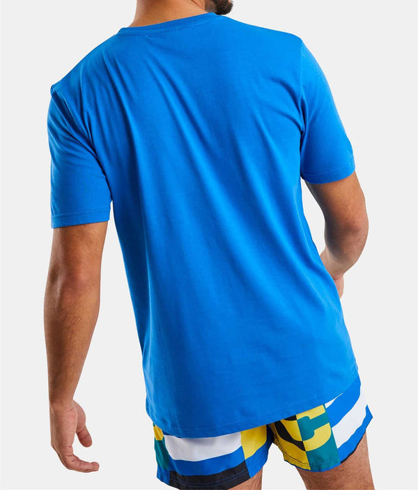 T-SHIRT NAUTICA ΜΕ LOGO PRIND ΜΠΛΕ