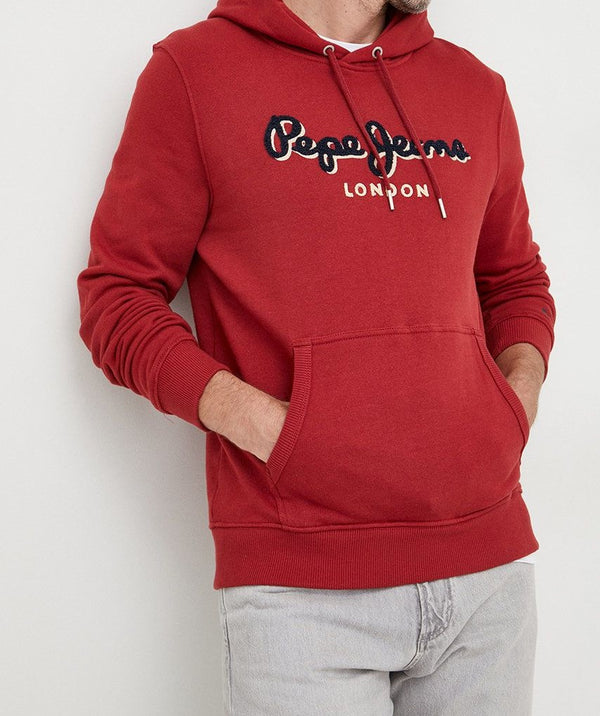 ΜΠΛΟΥΖΑ ΦΟΥΤΕΡ ΜΕ ΚΟΥΚΟΥΛΑ PEPE JEANS RED