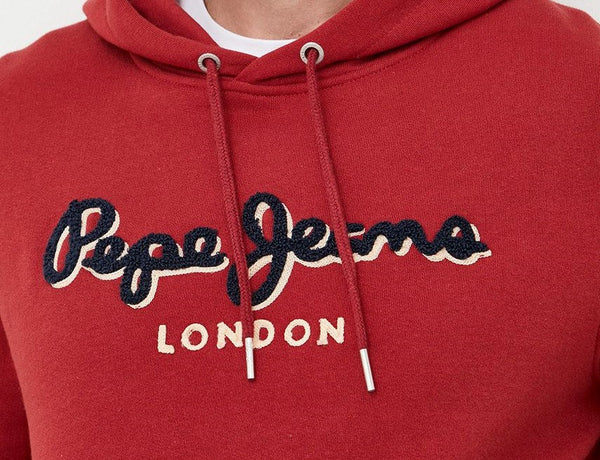 ΜΠΛΟΥΖΑ ΦΟΥΤΕΡ ΜΕ ΚΟΥΚΟΥΛΑ PEPE JEANS RED