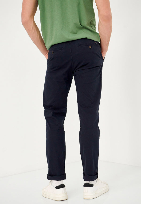 ΠΑΝΤΕΛΟΝΙ Funky Buddha Comfort-stretch chino  Navy