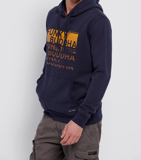 ΦΟΥΤΕΡ FUNKY BUDDHA ΜΕ ΚΟΥΚΟΥΛΑ ΚΑΙ ΤΥΠΩΜΑ NAVY