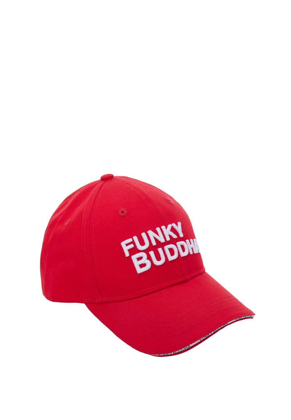 ΚΑΠΕΛΟ FUNKY BUDDHA ΜΕ ΚΕΝΤΗΜΑ ΚΟΚΚΙΝΟ