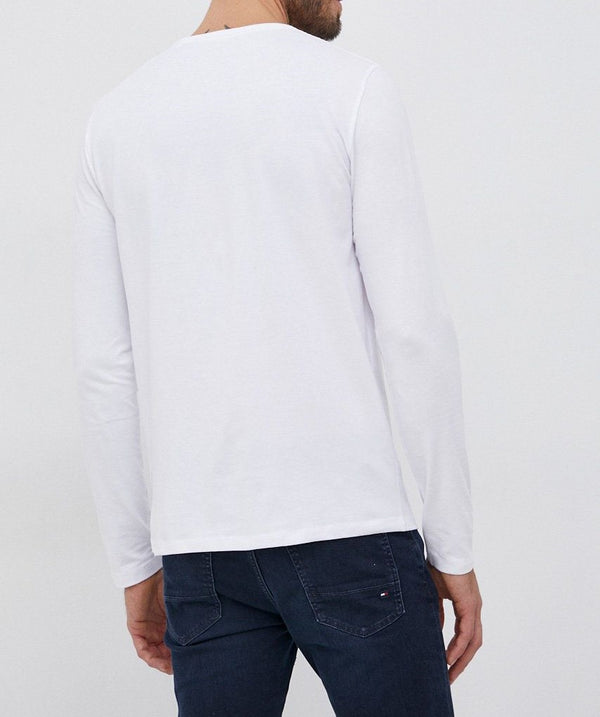 ΜΠΛΟΥΖΑ PEPE JEANS BASIC ΜΕ ΜΑΚΡΥ ΜΑΝΙΚΙ WHITE