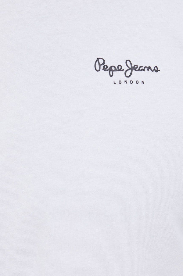 ΜΠΛΟΥΖΑ PEPE JEANS BASIC ΜΕ ΜΑΚΡΥ ΜΑΝΙΚΙ WHITE