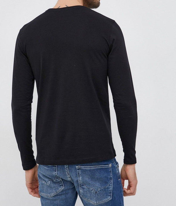 ΜΠΛΟΥΖΑ PEPE JEANS EGGO ΜΕ ΜΑΚΡΥ ΜΑΝΙΚΙ BLACK