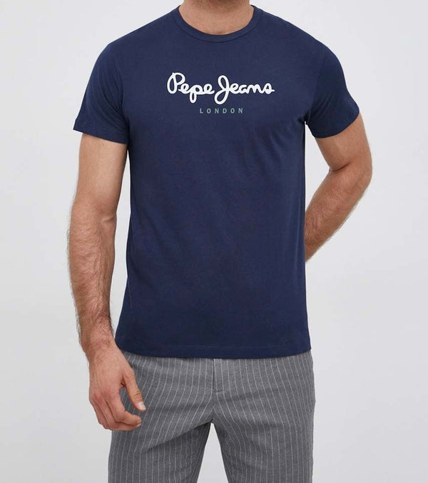 PEPE T-SHIRT EGGO JEANS NAVY