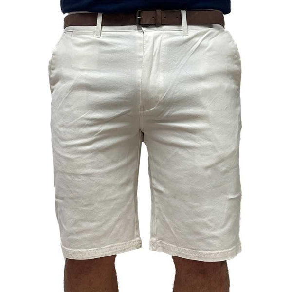 ΒΕΡΜΟΥΔΑ DORS CHINO ΜΕ ΖΩΝΗ ΛΕΥΚΗ